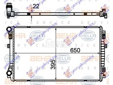 HLADNJAK MOTORA 1.0... za Volkswagen Golf 8 od 2020. do 2024. god.