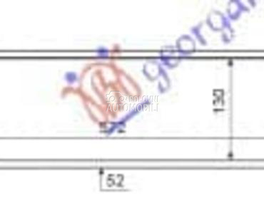 HLADNJAK INTERKULERA 0.9... za Fiat Tipo od 2016. do 2021. god.