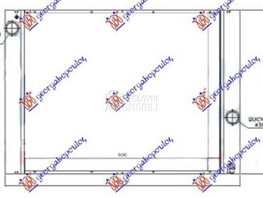 HLADNJAK MOTORA ZA SVE... za BMW Serija 5 od 2003. do 2010. god.