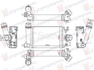 HLADNJAK INTERKULERA 1.0... za Renault Captur od 2020. do 2024. god.