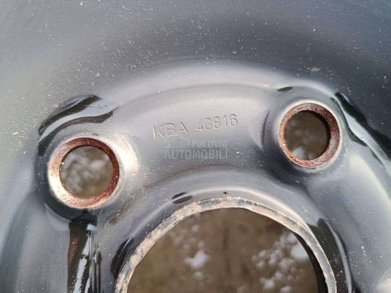 Čelične felne  15" 5 x 112