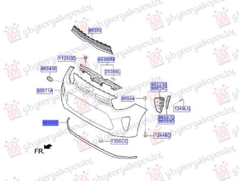 SPOJLER PREDNJEG BRANIKA