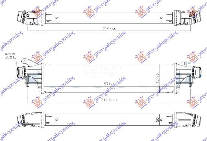 HLADNJAK INTERKULERA 1.3...