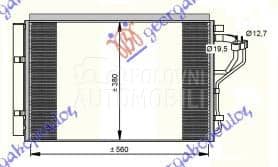 HLADNJAK KLIME 1.4/1.6i BENZIN