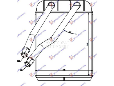 GREJAC KABINE za Volkswagen Touareg od 2014. do 2018. god.