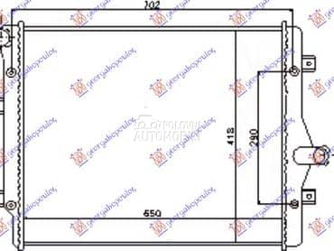 HLADNJAK MOTORA 2.0 TFSi... za Škoda Superb od 2013. do 2015. god.