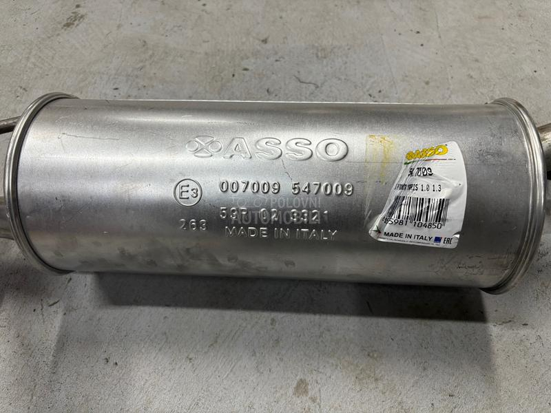 Zadnji lonac auspuha