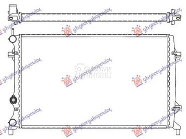 HLADNJAK MOTORA... za Volkswagen Jetta od 2010. do 2014. god.