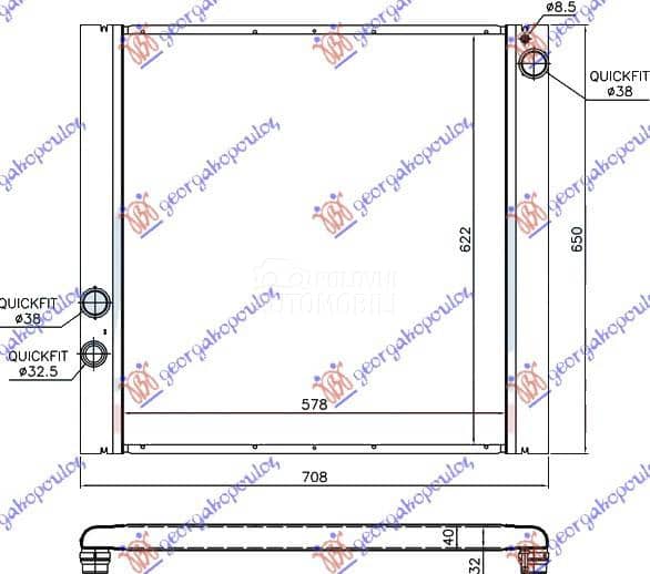 HLADNJAK MOTORA 4.2...