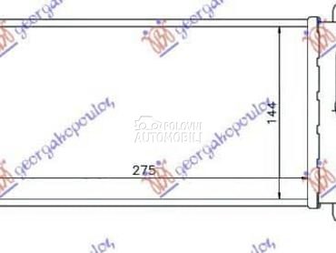 HLADNJAK INTERKULERA 1.4 HDi za Citroen C3 od 2002. do 2010. god.