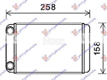 GREJAC KABINE za Opel Astra J od 2010. do 2013. god.