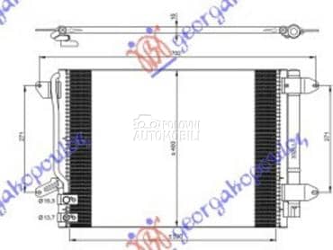 HLADNJAK KLIME BENZIN/DIZEL za Volkswagen Nova Buba za 2016. god.