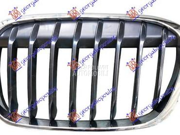 PVC MASKA HROM/CRNA Levo za BMW X1 od 2015. do 2019. god.