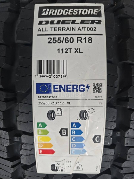 Bridgestone 255/60 R18 Letnja