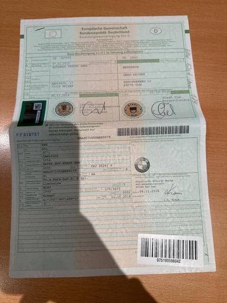 BMW 525 2.0d NOV Sport