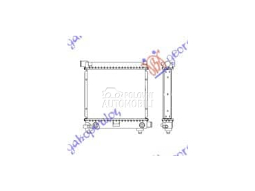 HLADNJAK MOTORA za Mercedes Benz 190 od 1984. do 1993. god.