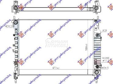 HLADNJAK MOTORA 2.2 TDCi... za Chevrolet Captiva za 2012. god.