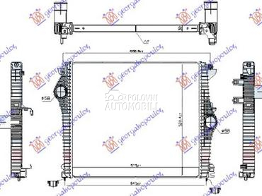 HLADNJAK INTERKULERA 2.2... za Alfa Romeo Giulia za 2015. god.