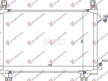 HLADNJAK KLIME 1.0i/1.3... za Toyota Yaris od 2011. do 2014. god.