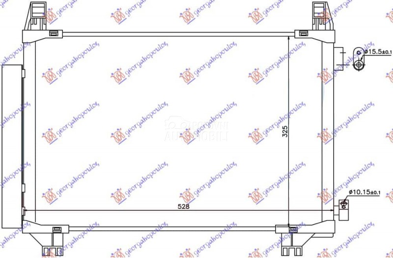 HLADNJAK KLIME 1.0i/1.3...