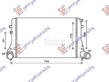 HLADNJAK INTERKULERA 2.0... za Volkswagen Nova Buba od 2011. do 2016. god.