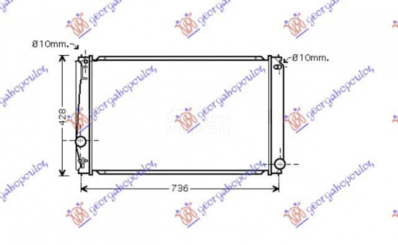 HLADNJAK MOTORA 2.0I 16V...