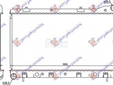 HLADNJAK MOTORA za Subaru Forester od 2002. do 2008. god.
