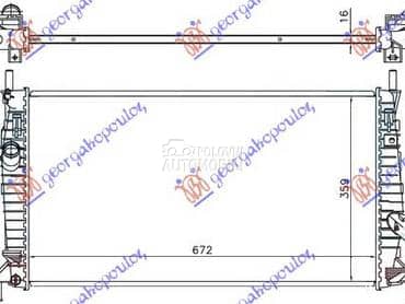 HLADNJAK MOTORA ZA SVE... za Volvo C30 od 2007. do 2010. god.