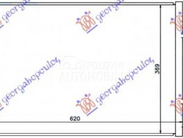 HLADNJAK KLIME ZA SVE... za BMW X4 od 2014. do 2018. god.