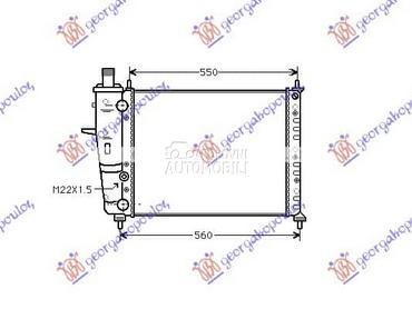 HLADNJAK MOTORA... za Fiat Bravo od 1995. do 2002. god.