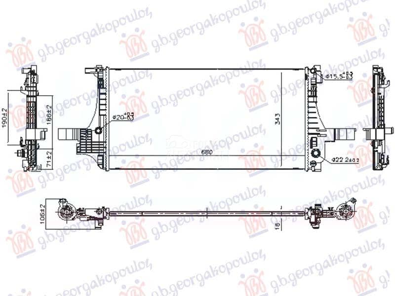 HLADNJAK MOTORA 2.0...