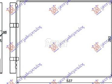 HLADNJAK KLIME za Hyundai i30 od 2013. do 2017. god.