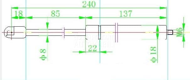 AMORTIZER HAUBE 410 njutna