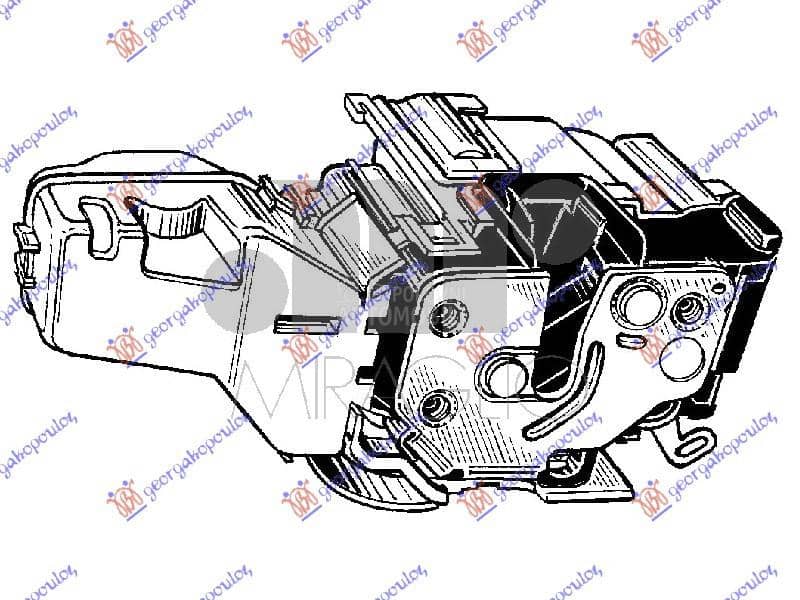 BRAVA PREDNJIH VRATA Levo