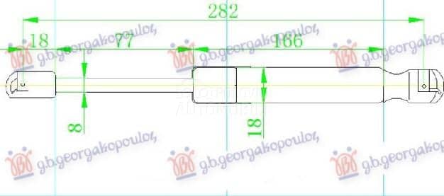 AMORTIZER HAUBE 610 njutna