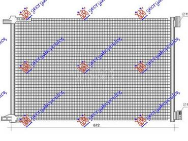 HLADNJAK KLIME za Mercedes Benz E Klasa od 2020. do 2023. god.