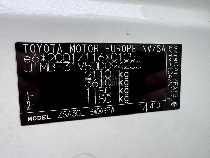 Toyota RAV 4 2.0 4x4 SPORT MATIK