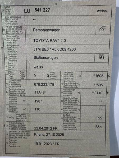 Toyota RAV 4 2.0 4x4 SPORT MATIK