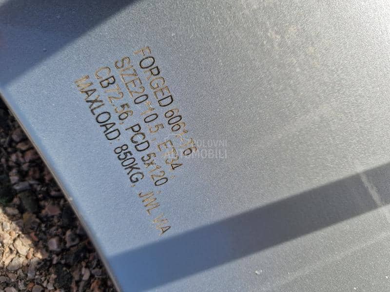 Aluminijumske felne BBS ORG 20" 5 x 120