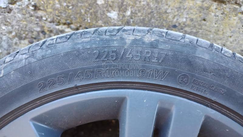 Aluminijumske felne Borbet 17" 5 x 110