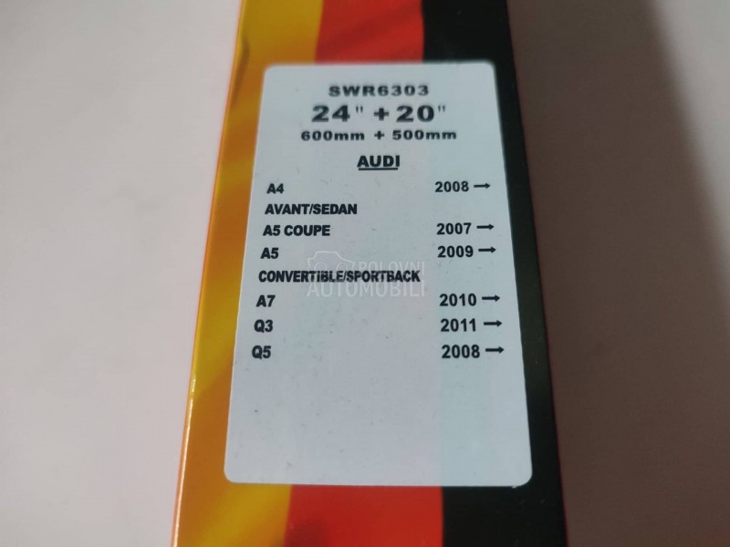 Prednje metlice brisača