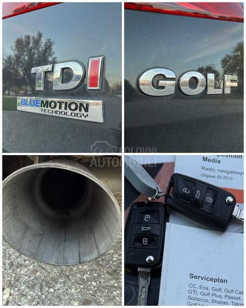 Volkswagen Golf 7 1.6TDI/0RG.K.M/T0P/