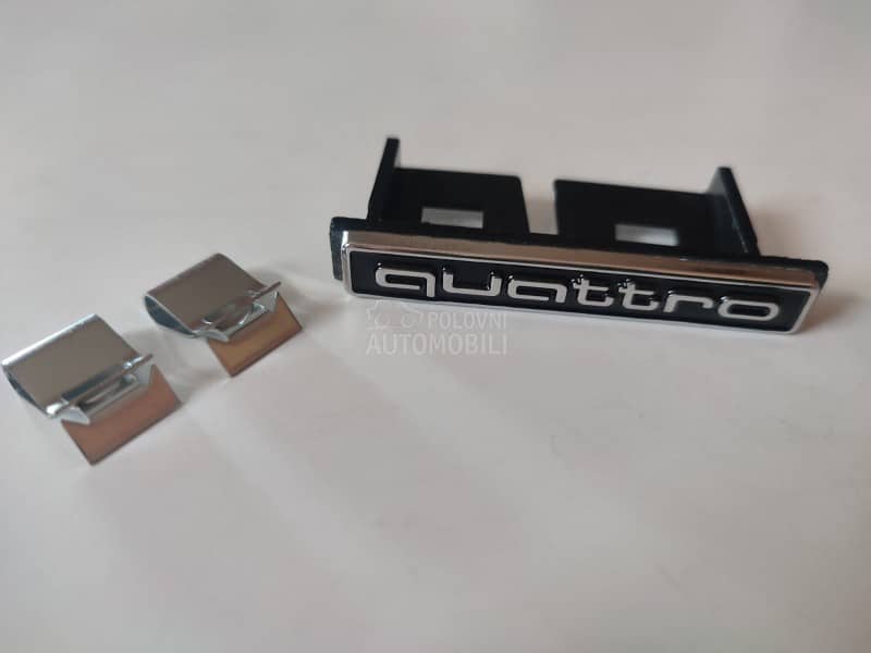 Natpis Quattro crni za masku