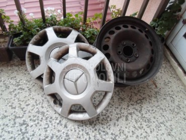 Čelične felne fabricke za mercedes 15" 5 x 112
