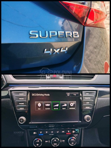 Škoda Superb LK 4X4 AUT Servis