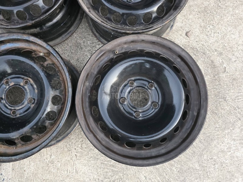 Čelične felne  15" 5 x 114.3