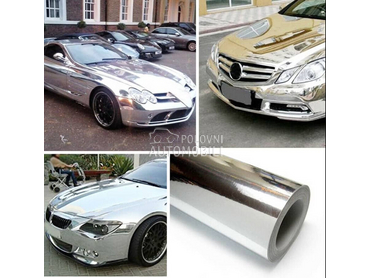 Hrom Chrome folija 152cm  