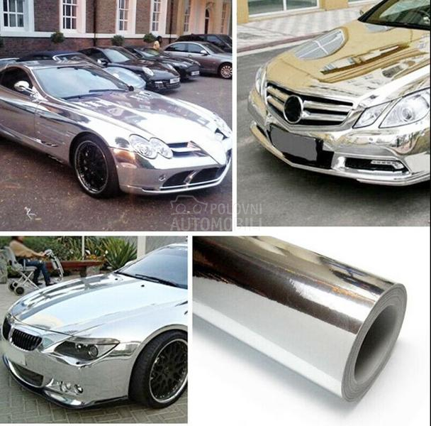 Hrom Chrome folija 152cm