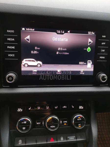 Škoda Kodiaq 4x4  70. o o o K m