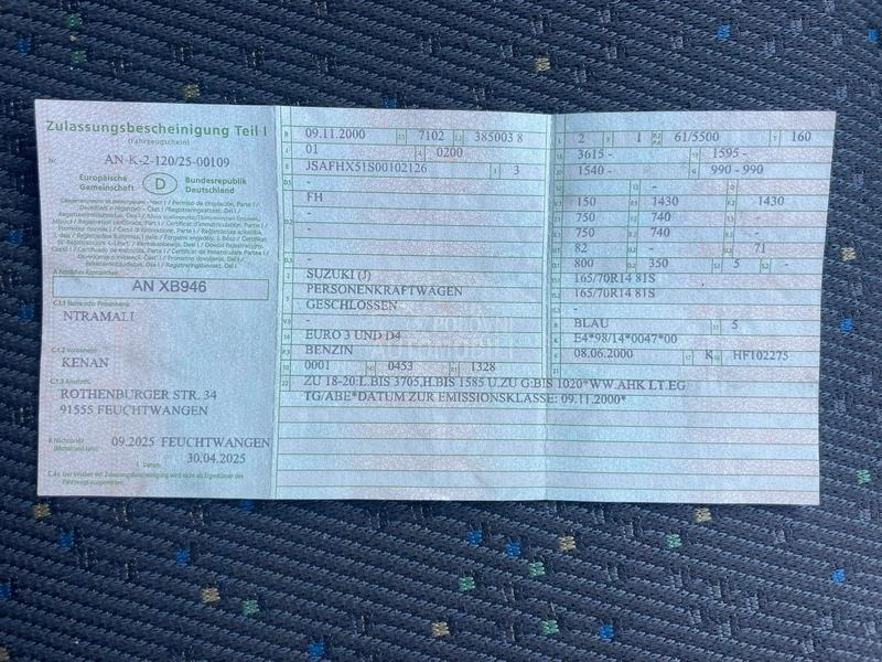 Suzuki Ignis 1.3 SA TABLICAMA